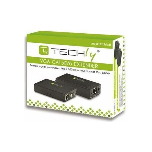 VGA forl�ngelse op til 300m over Cat5e/6 netv�rkskabel