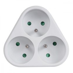 Triple elektrisk stikkontakt MCE214