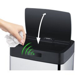 Ikke-kontakt rustfri affaldsspand LT8044