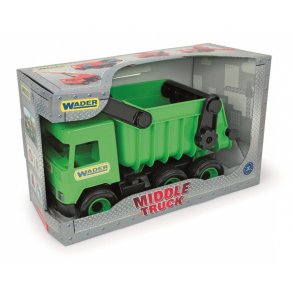 Mellemsl�ber Tip-lorry gr�n 38 cm