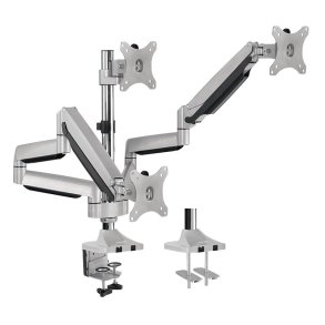 Triple aluminiums skrivebordsmontering 13-27, max. 7 kg