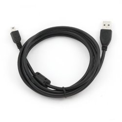 Kabel Mini USB 2.0 CANON (med ferrit) 1,8m bla