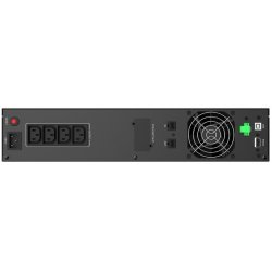 UPS Line-Interactive 1200VA Rack 19 4x IEC Ud, RJ11 / RJ45 Ind / Ud, USB, LCD, EPO