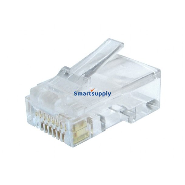 Modulstik 8P8C solid Cat6 LAN kabel