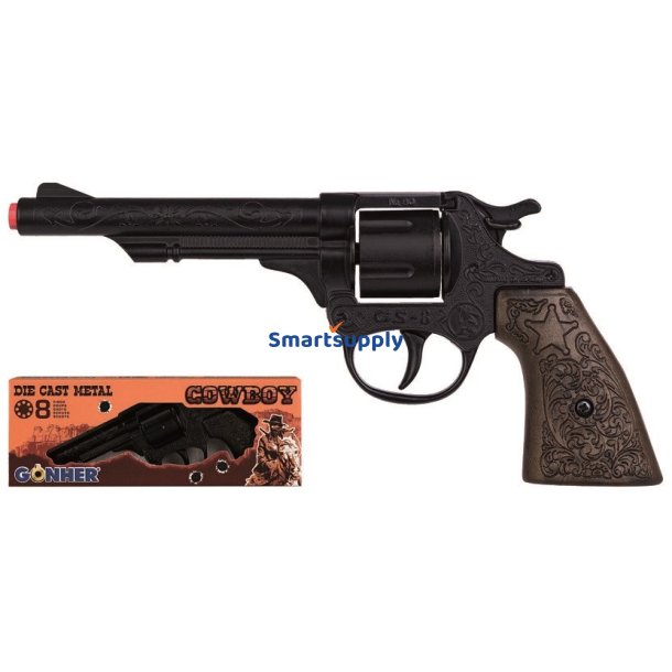 Metal cowboy pistol GONHER 80/6