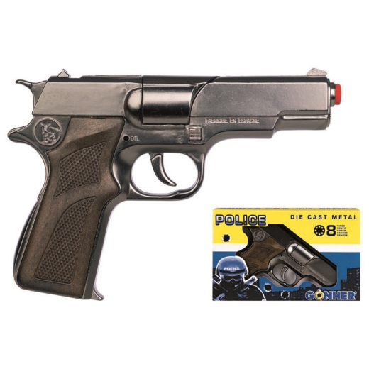 Metal politi pistol GONHER 125/0