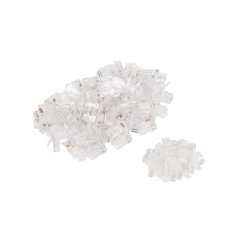 RJ-45 Stik 8P8C cat.6 UTP (100stk) med kabel- og ledningsguide