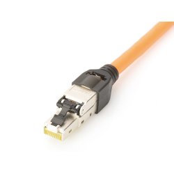 Connector til samling Ethernet RJ45 cat.6a AWG 22-27, 10 GBit Ethernet, PoE +