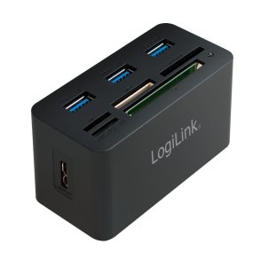 USB 3.0 Hub med alt-i-en kortl�ser