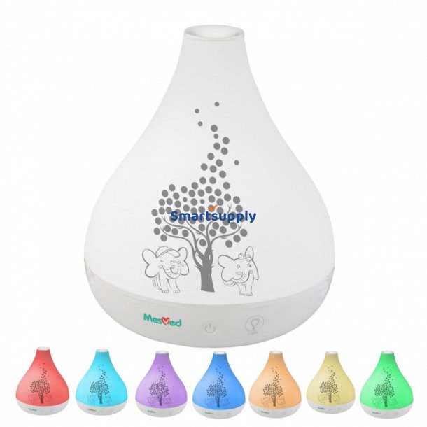 Luftrensere MM-727 Vulkan med aromaterapi funktion og natlampe