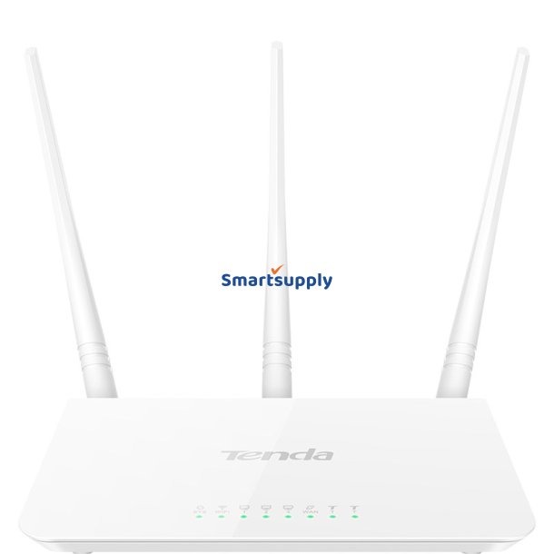 Tenda F3 Trdls Router Fast Ethernet Hvid