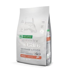 NATURENS BESKYTTELSE Superior Care Hvide Hunde Kornfri Junior Small Biaoryba - trfoder til hvalpe - 10 kg