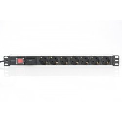 1U Aluminium PDU Rackmonterbar