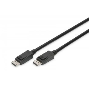 Forbindelseskabel Displayport 8K 30Hz UHD Typ DP/DP M/M sort 2m