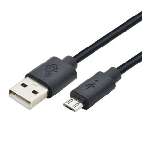 Micro USB - USB 1,8 m sort