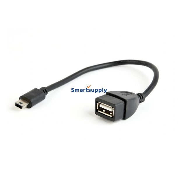 Kabel USB OTG Mini BM -> USB AF 15cm