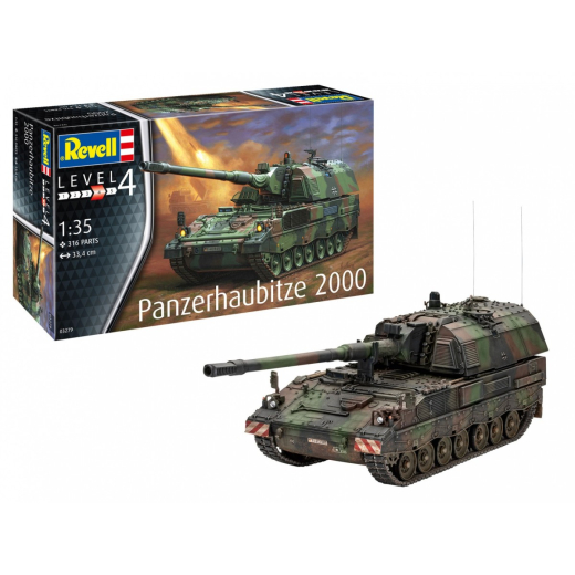 Plastmodel Panzerhaubitze 2000