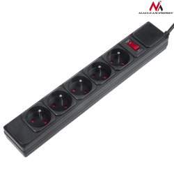 Str�mforsyning 5 Stik Med Kontakt MCE219