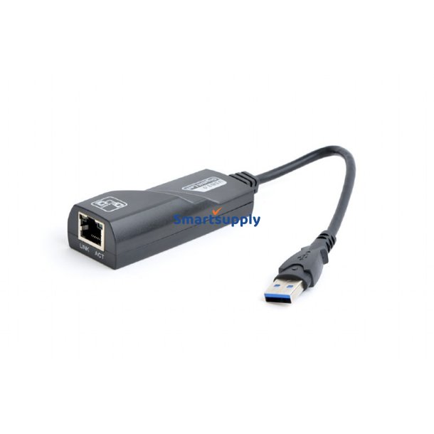 USB 3.0 LAN-adapter Gigabit RJ-45