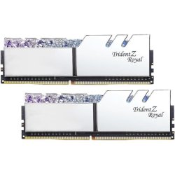 PC Hukommelse DDR4 32GB (2x16GB) TridentZ Royal RGB DDR4 3200MHz CL16 XMP2 Silver