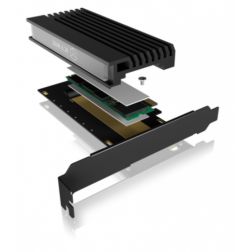 IB-PCI214M2-HSL PCIe-kort til M.2 SSD