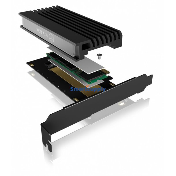 IB-PCI214M2-HSL PCIe-kort til M.2 SSD