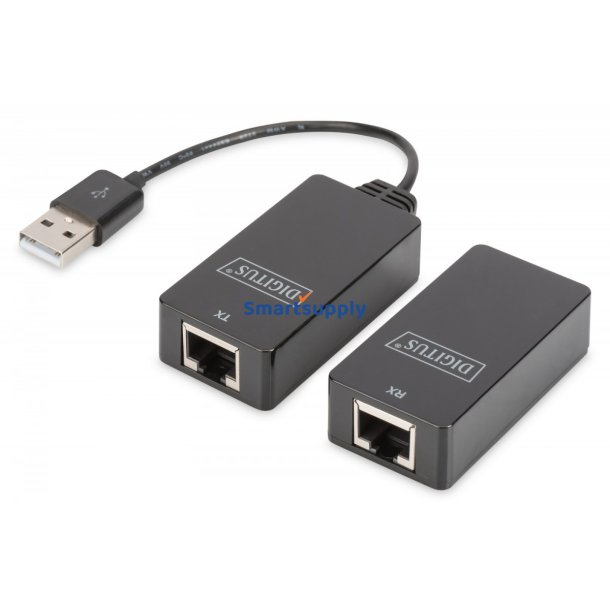 USB extender op til 45 m til brug med RJ45 CAT5 UTP