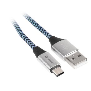 Kabel USB 2.0 Type-C han - C han 1,0m sort-bl�