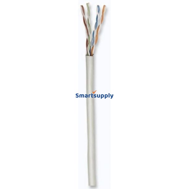 Intellinet UTP solid kabel Cat6 CCA ledning, 23 AWG, 305m gr�