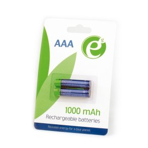 Genopladeligt batteri Ni-MH AAA 1000 mAh/2-pak/blister