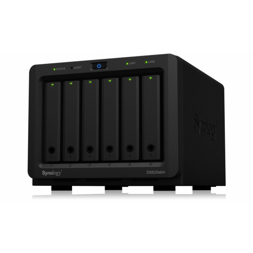 Server NAS DS620slim 6x0HDD 2,5Ghz 2GB DDR3L 2xUSB3.0 2xRJ45