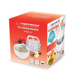 Ismaskine VANILLA hvid