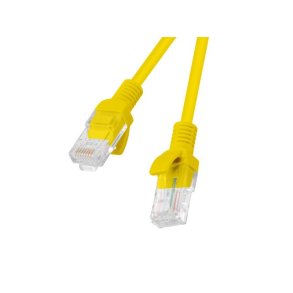 Patchcord PCU5-20CC-0025-Y cat.5e 0,25M gul 10-pak