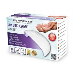 UV LED LAMPE HYBR.VARNISH 40W AMBER