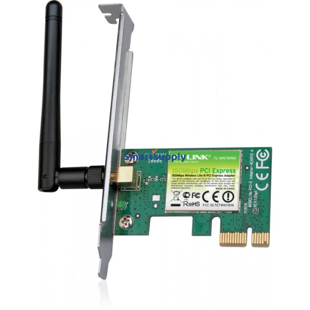 WN781ND 150Mbps Wireless N PCI Express Adapter 1x2dBi (SMA) BOKS