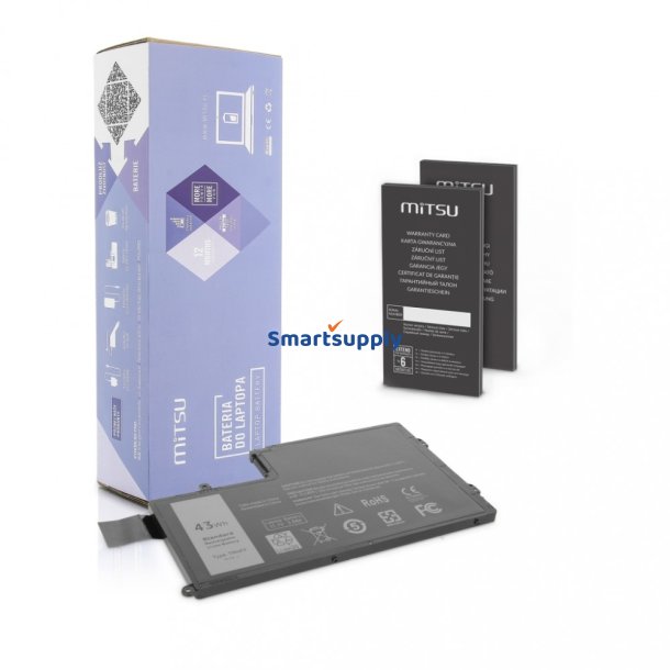 Batteri til Dell Inspiron 15(5542), 14(5445) (3800 mAh 43 Wh)