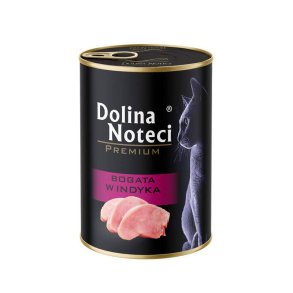 DOLINA NOTECI Premium Rich in turkey - vd kattefoder - 400g