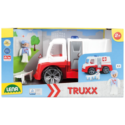 Bil Ambulance med tilbeh�rsboks Truxx