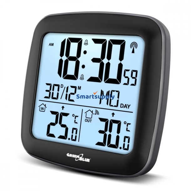 Tr�dl�s Vejrstation hjemme GB542 DCF