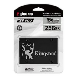 SSD KC600 SERIE 256GB SATA3 2.5 550/500 MB/s