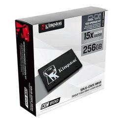 SSD KC600 SERIE 256GB SATA3 2.5 550/500 MB/s