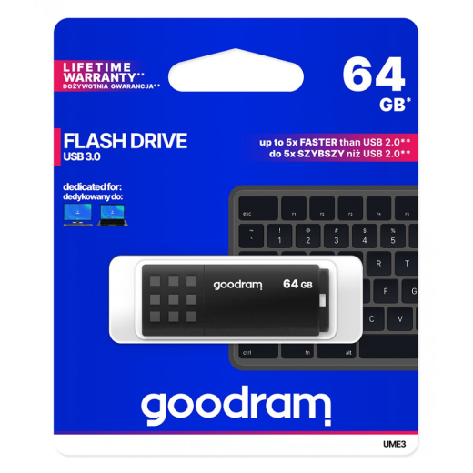 Pendrive UME3 64GB USB 3.0