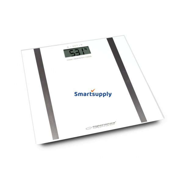 Digital fedt skala Samba hvid