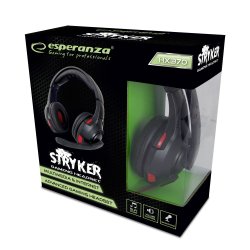 Gaming headset med mikrofon stryker