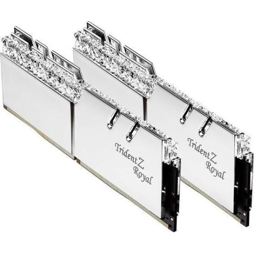 PC hukommelse - DDR4 32GB (2x16GB) TridentZ Royal RGB 3600MHz CL16 XMP2 S�lv