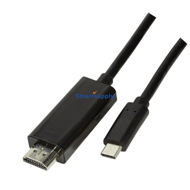 USB3.2 Gen 1x1 USB-C M til HDMI 2.0 kabel, 3m