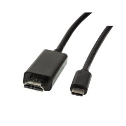 USB3.2 Gen 1x1 USB-C M til HDMI 2.0 kabel, 3m