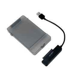 USB3.0 til 2.5' SATA adapter med etui