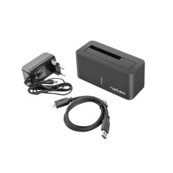 Dockingstation til HDD SATA 2.5"+3.5" USB 3.