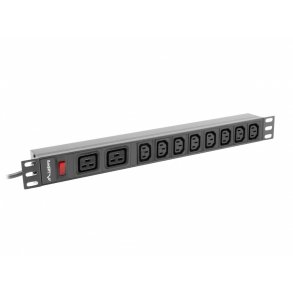 Rack PDU 1U PDU-02I1908I-0200-C20-BK 16A 2X C19 8X IEC C13 sort C20
